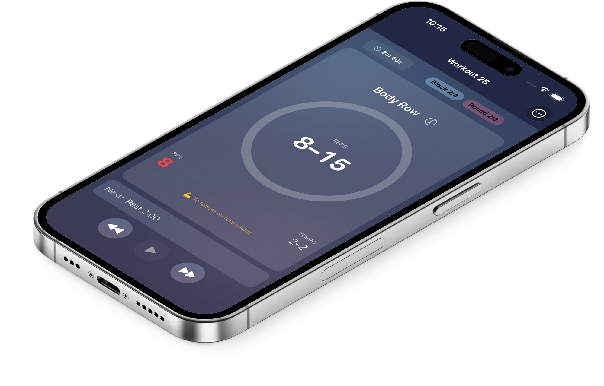 CrispyCore Workout Player